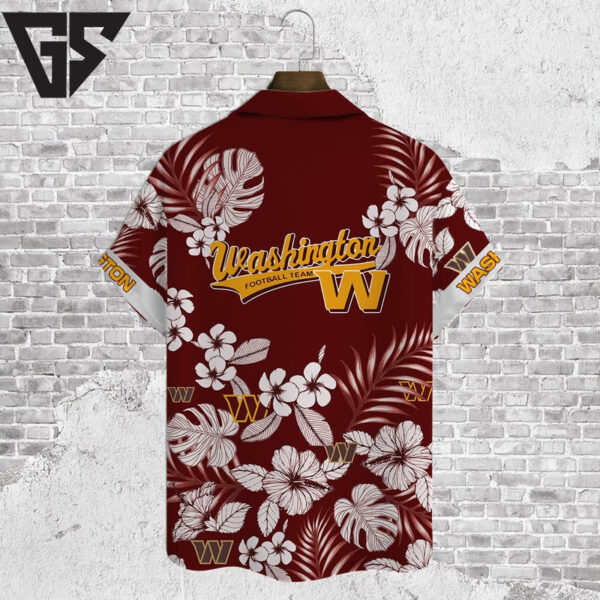 Washington Commanders Tropical Vibe Hawaiian Shirt