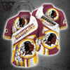 Washington Redskins Legacy Ring Hawaiian Shirt