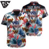 Personalized Washington Commanders Tropical Bloom Hawaiian Shirt