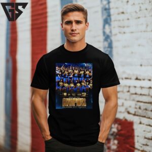 2024-25 Nba Champions Oklahoma City Thunder Won Poster T-Shirt 2024-25 Nba Champions Oklahoma City Thunder Won Poster T-Shirt