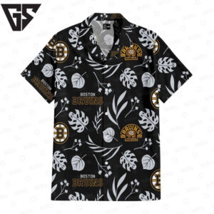 Boston Bruins Icebound Elegance Hawaiian Shirt Boston Bruins Icebound Elegance Hawaiian Shirt