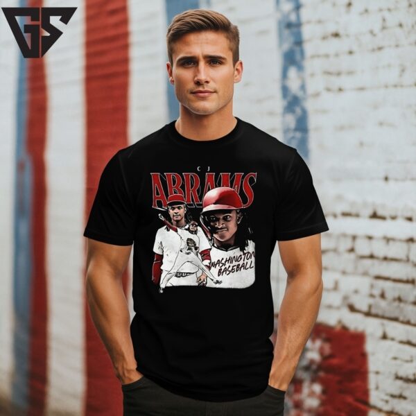 Cj Abrams Washington Nationals Vintage T-Shirt
