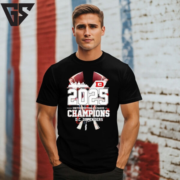 Dc Defenders Ufl Champions 2025 Skyline T-Shirt