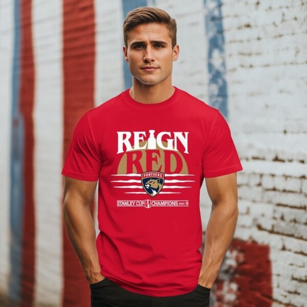Florida Panthers Fanatics 2025 Stanley Cup Champions Hometown Dna T-Shirt
