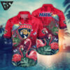 Florida Panthers Flamingo Parrot Hawaiian Shirt