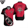Florida Panthers Football Flame Hawaiian Shirt