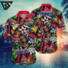 Florida Panthers Tropical Ink Hawaiian Shirt