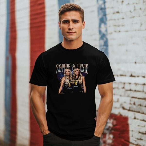 Indiana Fever Lexie Hull And Sophie Cunningham Retro Vintage T-Shirt