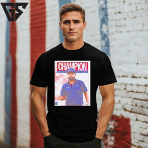 Jj Spaun Wins 2025 Us Open Golf Poster T-Shirt Jj Spaun Wins 2025 Us Open Golf Poster T-Shirt