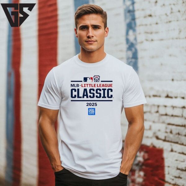 Mlb Little League Classic Presented By New York Life 2025 Logo T-Shirt