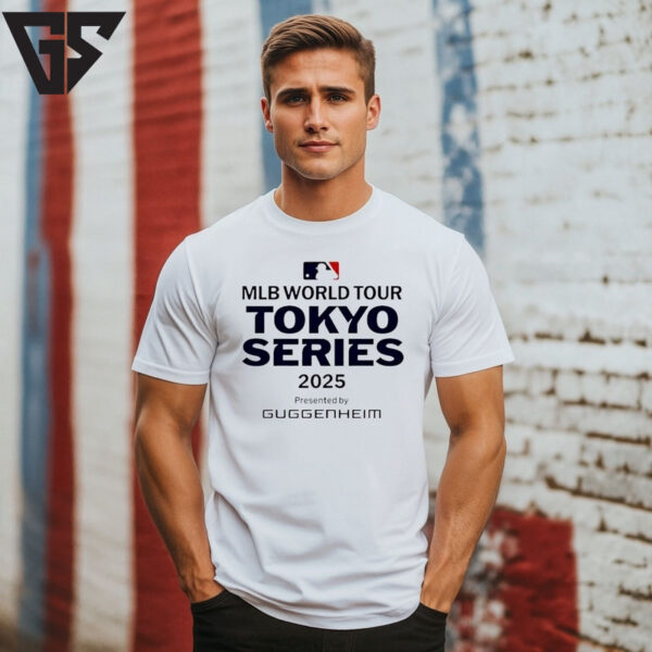 Mlb World Tour Tokyo Series Presented By Guggenheim 2025 Logo T-Shirt
