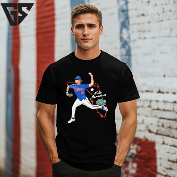 Niko Janssens Florida Gators Hometown T-Shirt