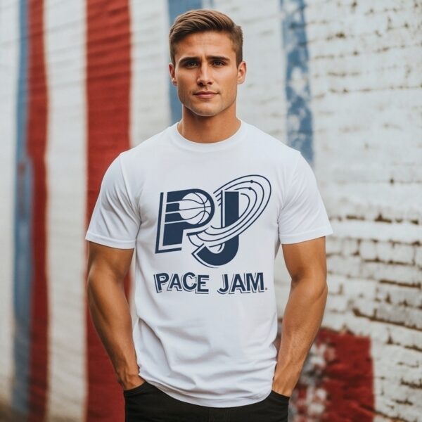 Pace Jam Tyrese And Bugs Indiana Pacers T-Shirt