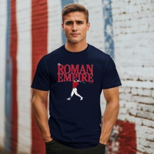 Roman Anthony The Roman Empire Boston Red Sox T-Shirt Roman Anthony The Roman Empire Boston Red Sox T-Shirt