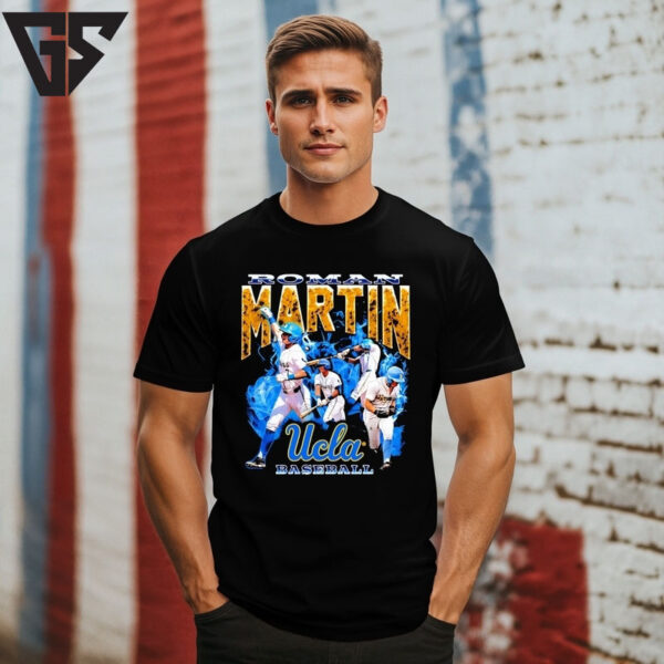 Roman Martin Ucla Bruins Baseball Graphic T-Shirt
