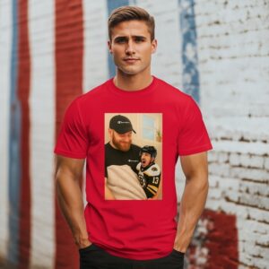 Sam Bennett Holding A Crying Marchand T-Shirt Sam Bennett Holding A Crying Marchand T-Shirt