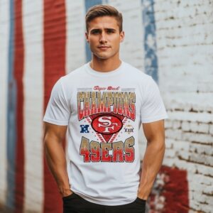 San Francisco 49Ers Super Bowl Champions T-Shirt San Francisco 49Ers Super Bowl Champions T-Shirt