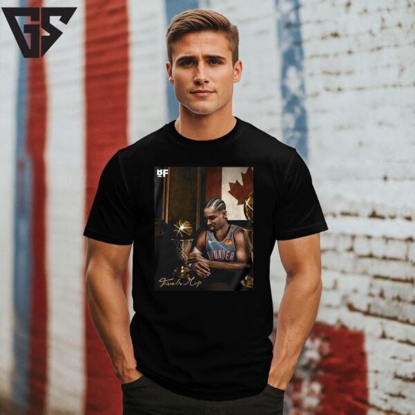 Shai Gilgeous-Alexander 2025 Nba Finals Mvp T-Shirt