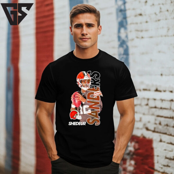 Shedeur Sanders Player Cleveland Browns Graphic T-Shirt