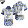 St. Louis Blues Floral Spirit Hawaiian Shirt