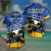 St. Louis Blues Island Sunset Hawaiian Shirt