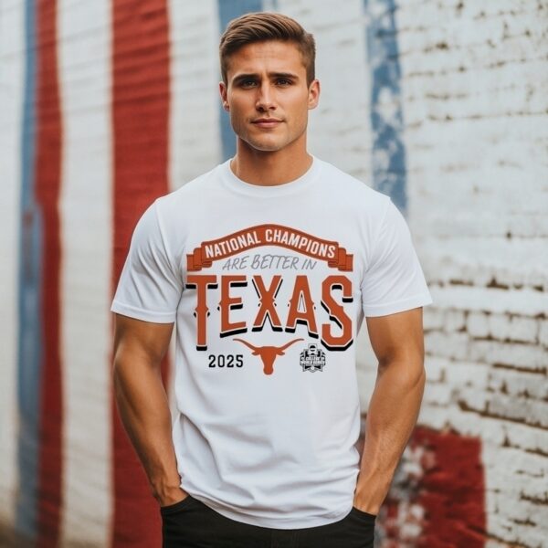 Texas Longhorns 2025 Ncaa Softball Women’S College World Series Champions Are Better In T-Shirt
