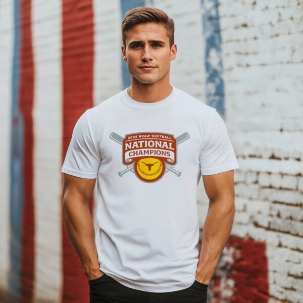 Texas Longhorns Ncaa Softball National Champions ’25 Logo T-Shirt