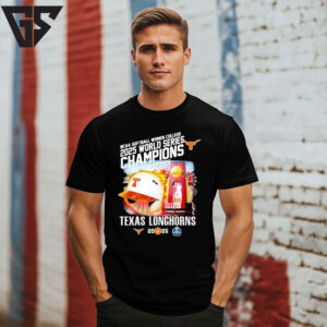 Texas Longhorns Ncaa Softball Women’S College 2025 World Series Champions T-Shirt Texas Longhorns Ncaa Softball Women’S College 2025 World Series Champions T-Shirt