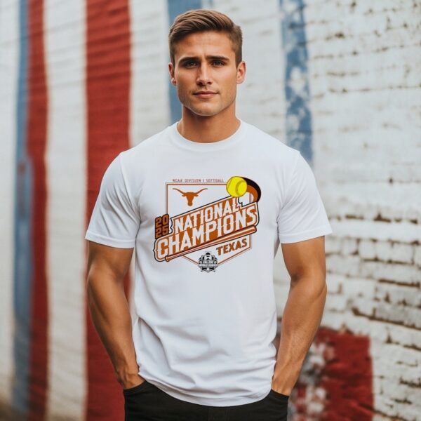 Texas Longhorns Women’S Softball 2025 National Champions T-Shirt