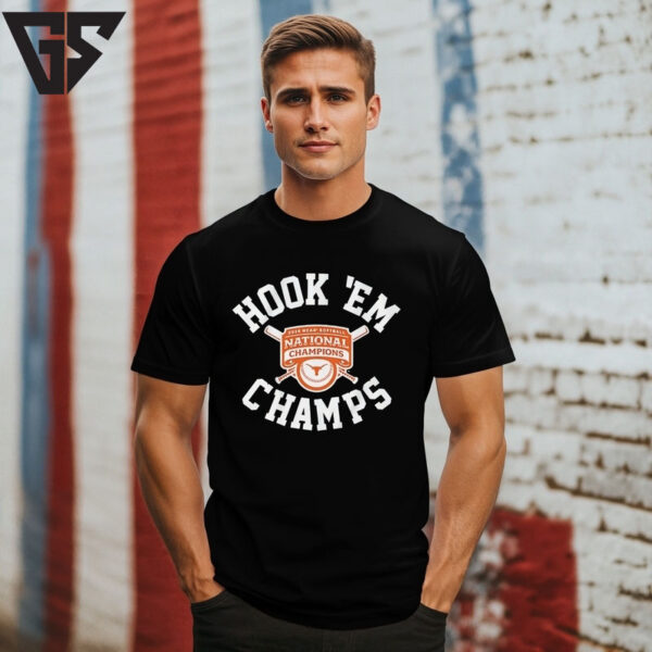 Texas Softball Hook ‘Em 2025 National Champions T-Shirt