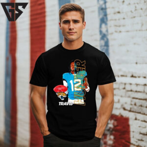 Travis Hunter Player Jacksonville Jaguars Graphic T-Shirt Travis Hunter Player Jacksonville Jaguars Graphic T-Shirt