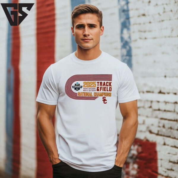 Usc Trojans Ncaa Men’S Outdoor Track And Field National Champions 2025 T-Shirt
