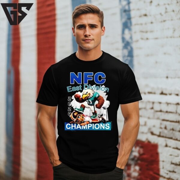 2024 Philadelphia Eagles Nfc Western Division Champions East Division T-Shirt
