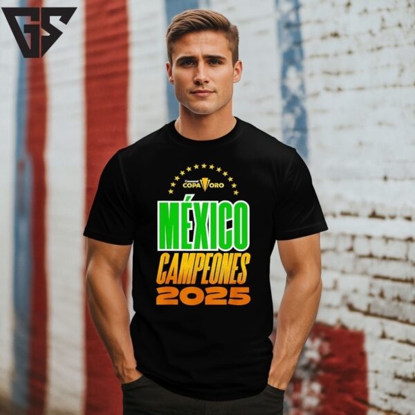 2025 Mexico Gold Cup Champions T-Shirt