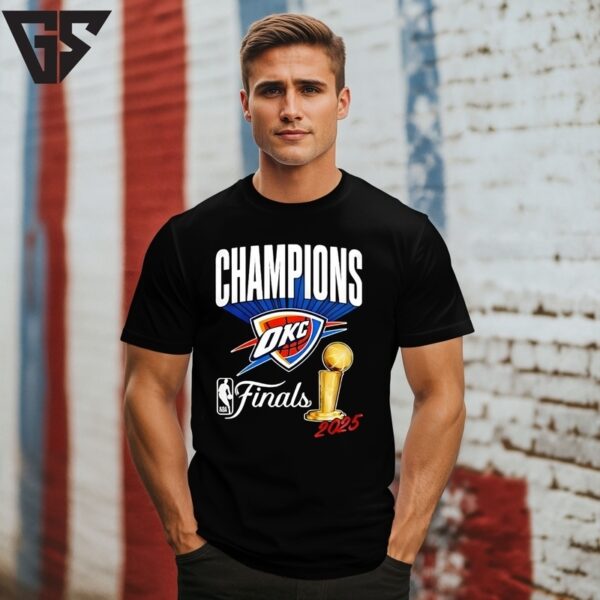 2025 Nba Finals Champions Okc Thunder T-Shirt