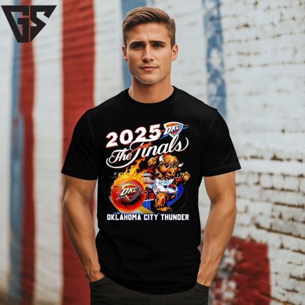 2025 The Finals Oklahoma City Thunder Mascot T-Shirt