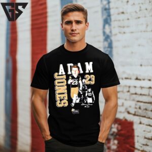 Adam Jones Montana State Bobcats Caricature ’25 T-Shirt Adam Jones Montana State Bobcats Caricature ’25 T-Shirt