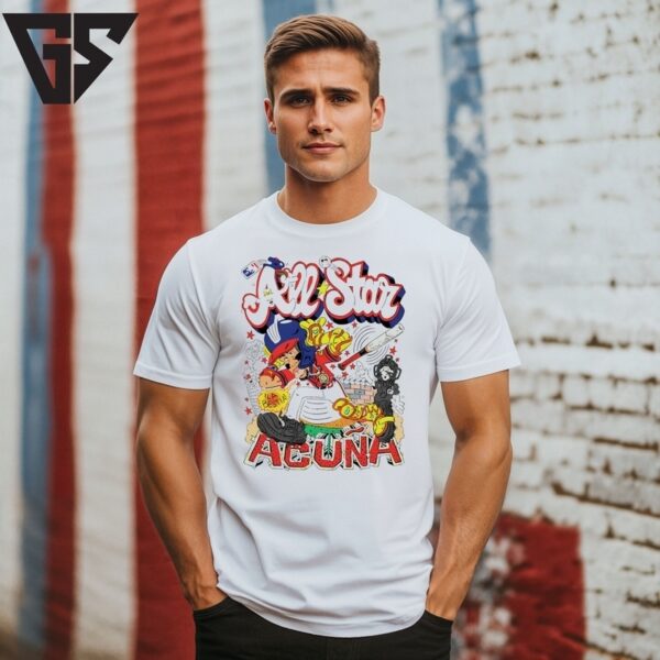 All-Star Mlb 2025 Caricature T-Shirt