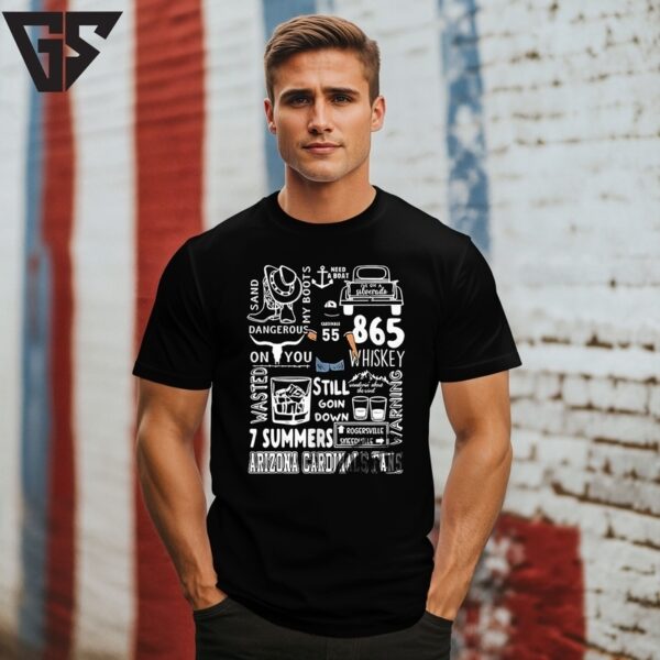 Arizona Cardinals Morgan Wallen State Farm Stadium 2025 T-Shirt