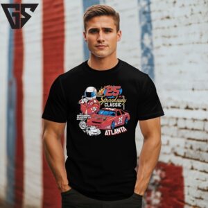 Atlanta Braves Mlb Speedway Classic 2025 T-Shirt Atlanta Braves Mlb Speedway Classic 2025 T-Shirt