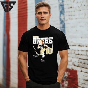 Bryce Grebe Montana State Bobcats Caricature ’25 T-Shirt Bryce Grebe Montana State Bobcats Caricature ’25 T-Shirt