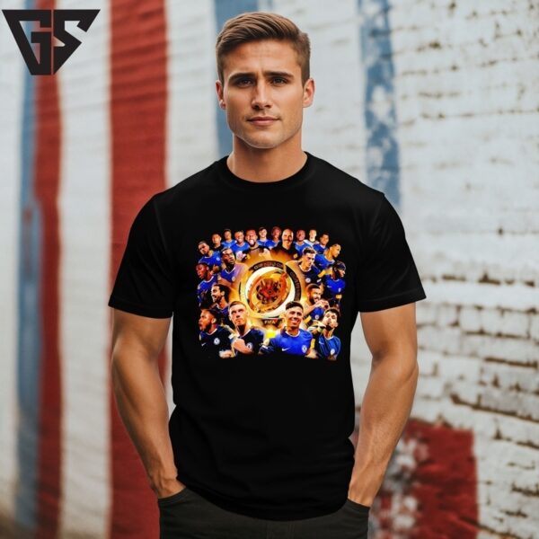 Chelsea Fc Fifa World Champions Again 2025  T-Shirt