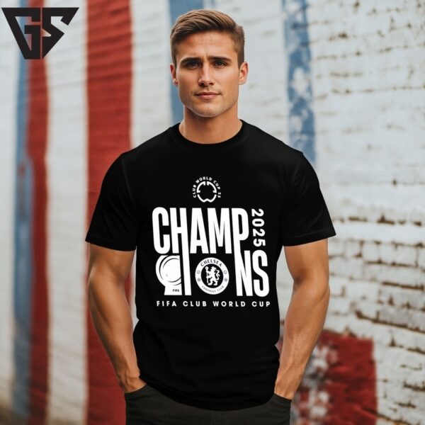 Chelsea Fifa Club World Cup Champions 2025-26 T-Shirt