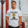 Chelsea World Champions Trophy Soccer Fans 2025 T-Shirt