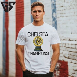 Chelsea World Champions Trophy Soccer Fans 2025 T-Shirt Chelsea World Champions Trophy Soccer Fans 2025 T-Shirt