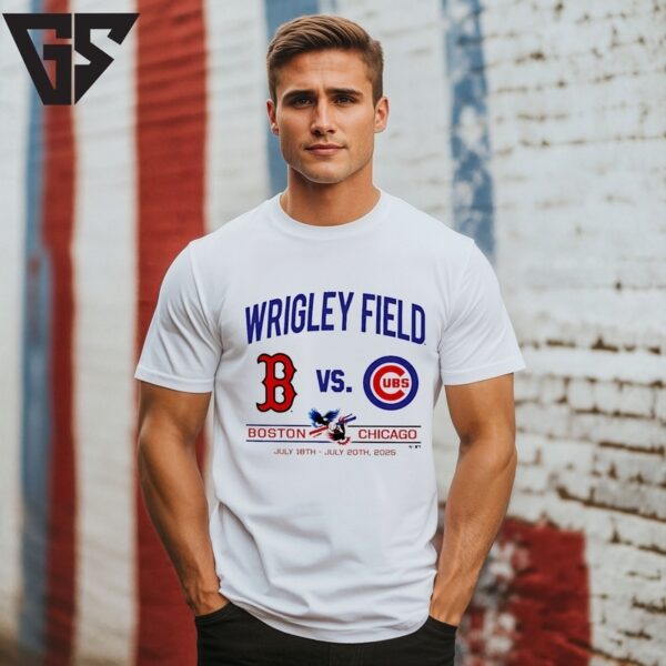 Chicago Cubs Vs. Boston Red Sox July 18 – 20 2025 Wrigley Field T-Shirt