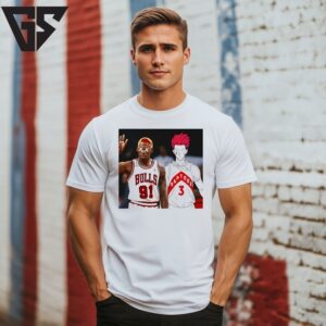 Clown Dennis Rodman Bulls X Anime T-Shirt Clown Dennis Rodman Bulls X Anime T-Shirt