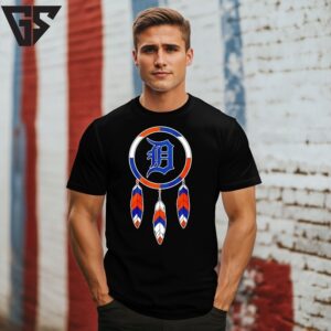 Detroit Tigers Spirit Native Strength T-Shirt Detroit Tigers Spirit Native Strength T-Shirt
