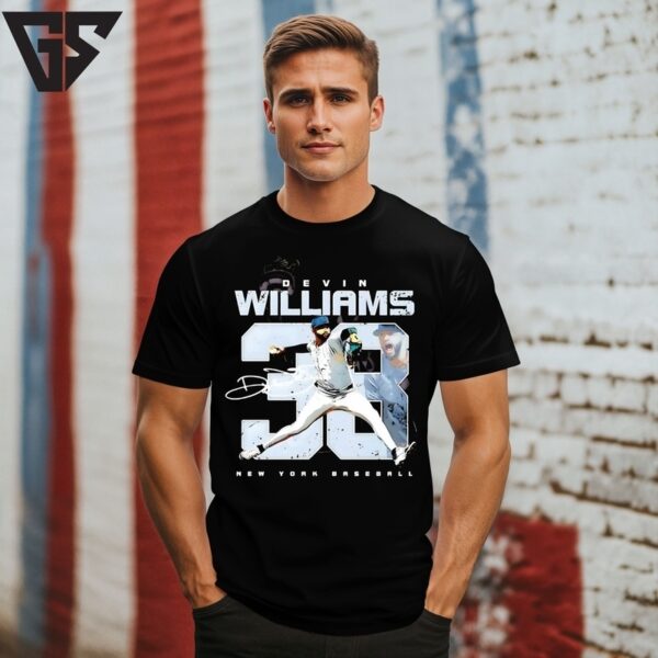 Devin Williams New York Baseball Number And Name T-Shirt