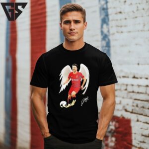 Diogo Jota 1996-2025 R.I.P Angel Signature T-Shirt Diogo Jota 1996-2025 R.I.P Angel Signature T-Shirt
